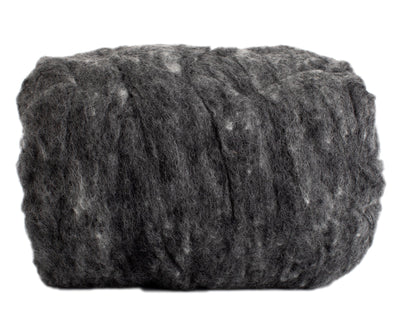 Hand Dyed Wool Batting Granite