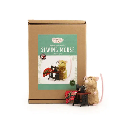 The Makers Sewing Mouse Needle Felting Kit