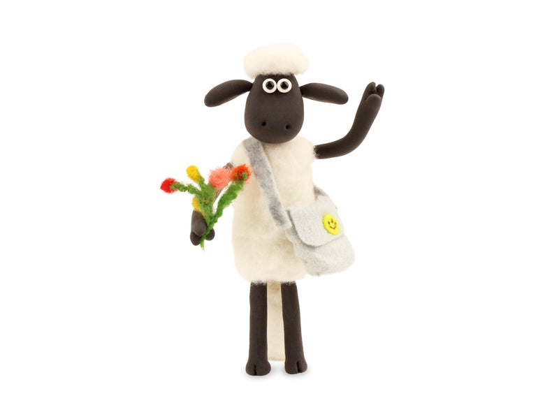 The Makers Round Aardman Studios Shaun the Sheep (Standing) Needle Felting Kit