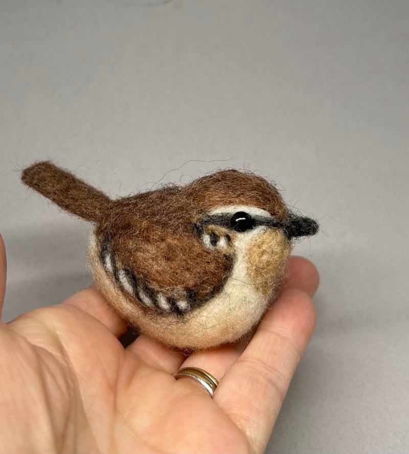 A Flight of Fancy Series - Wren Needle Felting Class